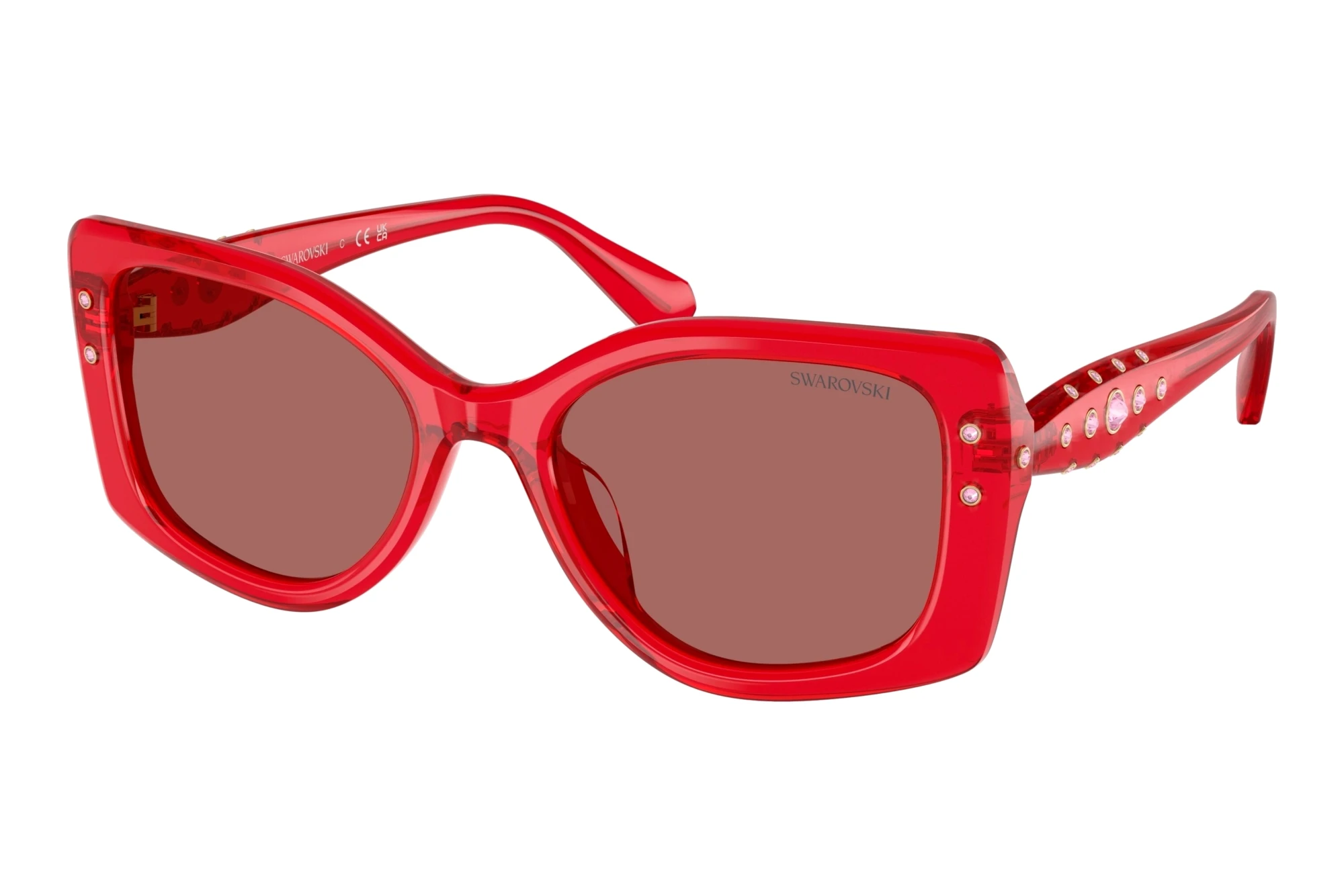 Swarovski SK6058U 110369 Dark VioletTransparent Red Swarovski SK6058U 110369 Dark VioletTransparent Red