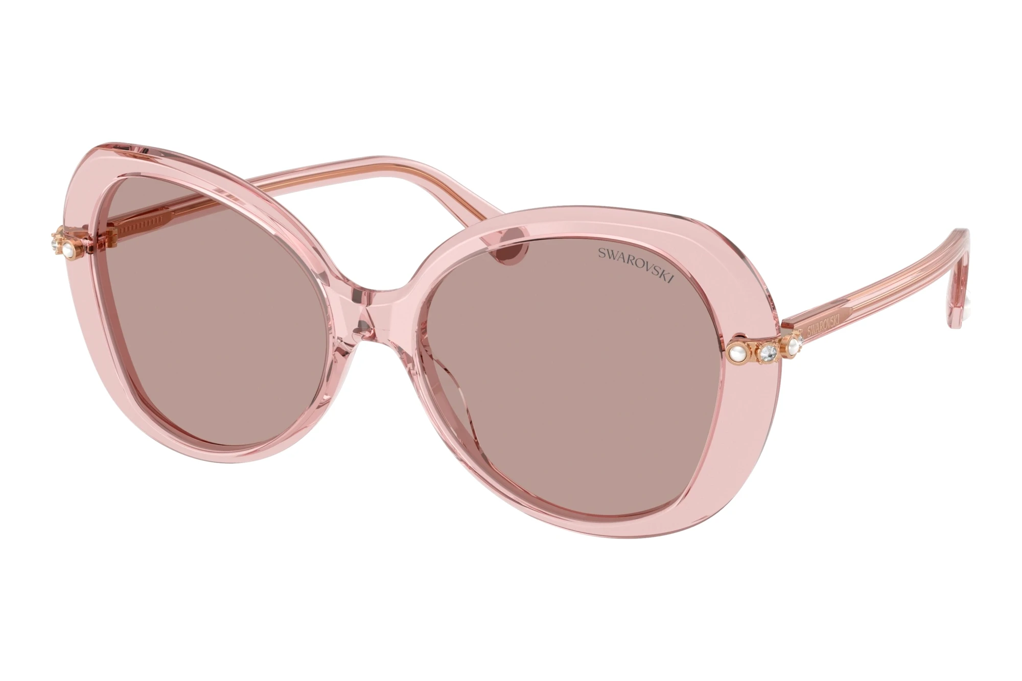 Swarovski SK6059 10977N Light Purple BrownTransparent Dark Pink Swarovski SK6059 10977N Light Purple BrownTransparent Dark Pink