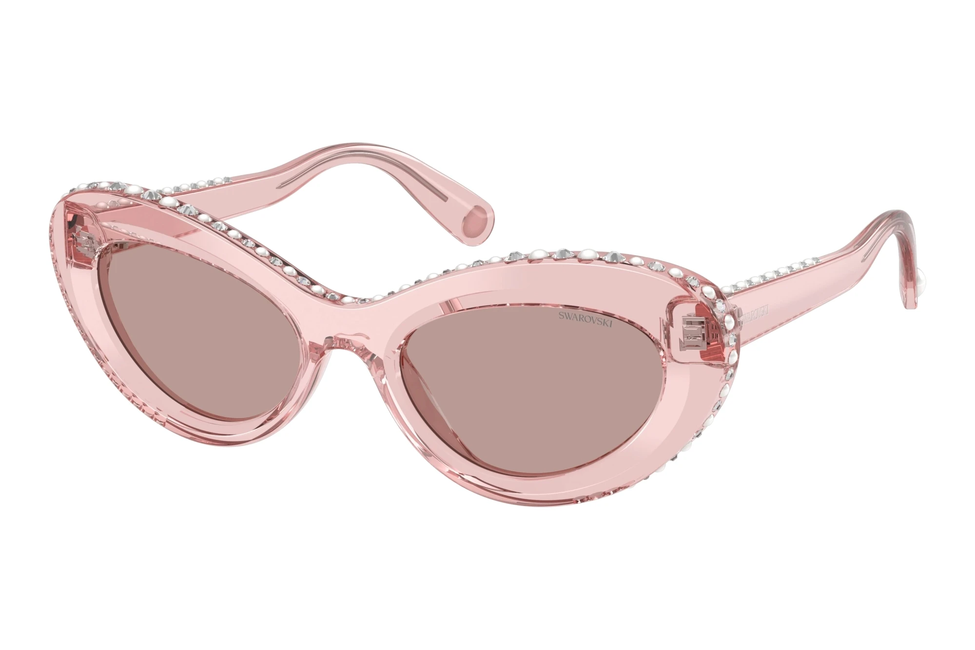 Swarovski SK6061U 11057N Light Purple BrownTransparent Dark Pink Swarovski SK6061U 11057N Light Purple BrownTransparent Dark Pink