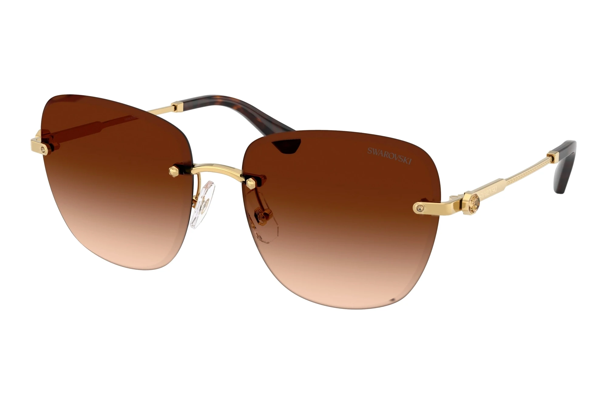Swarovski SK7043 403774 Gradient Dark BrownGold Swarovski SK7043 403774 Gradient Dark BrownGold