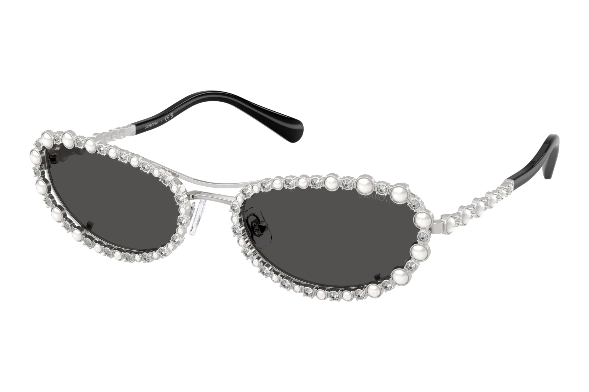 Swarovski SK7044 400187 Dark GreySilver Swarovski SK7044 400187 Dark GreySilver