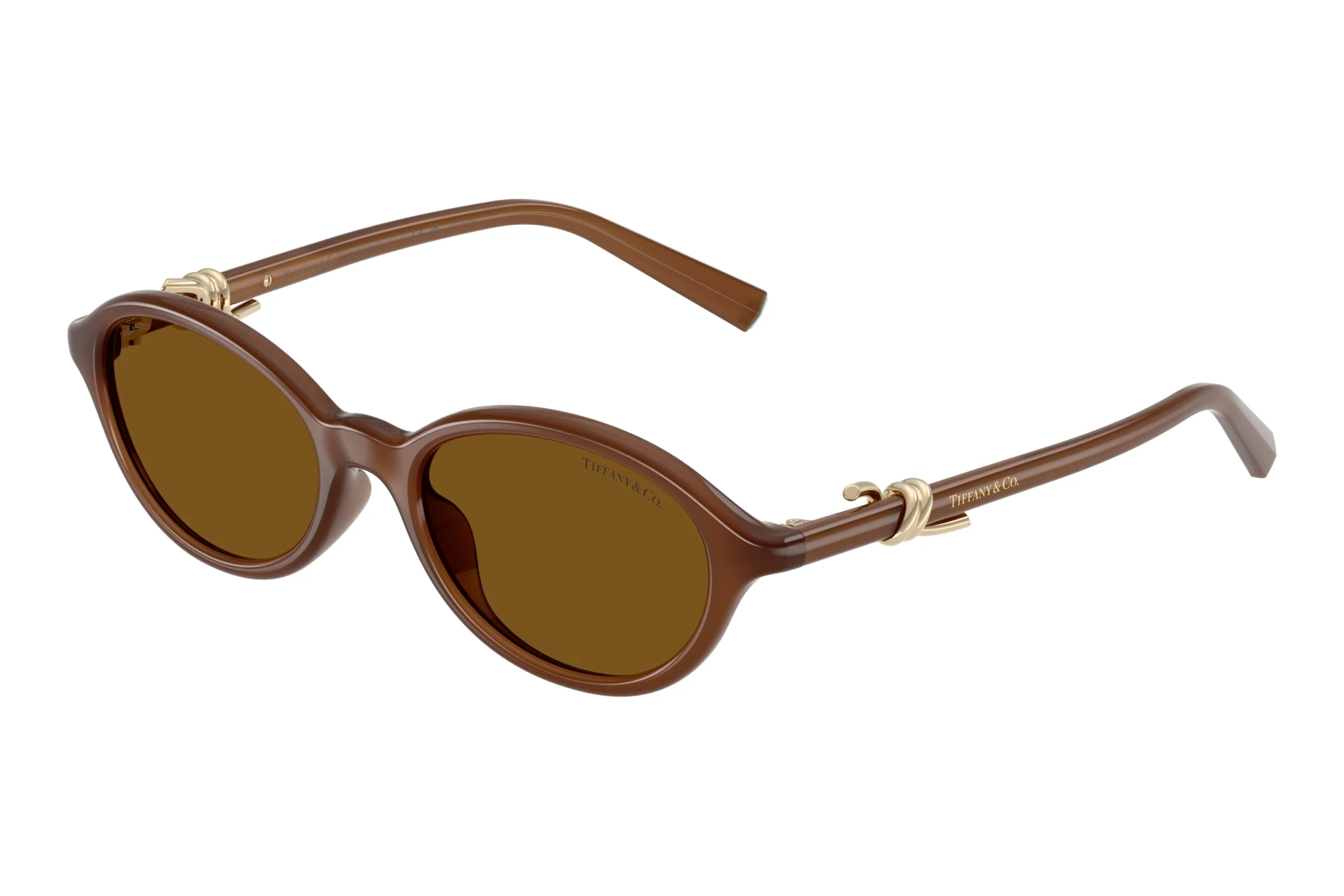 Tiffany TF4266U 847183 Dark Brown PolarizedTransparent Honey Tiffany TF4266U 847183 Dark Brown PolarizedTransparent Honey