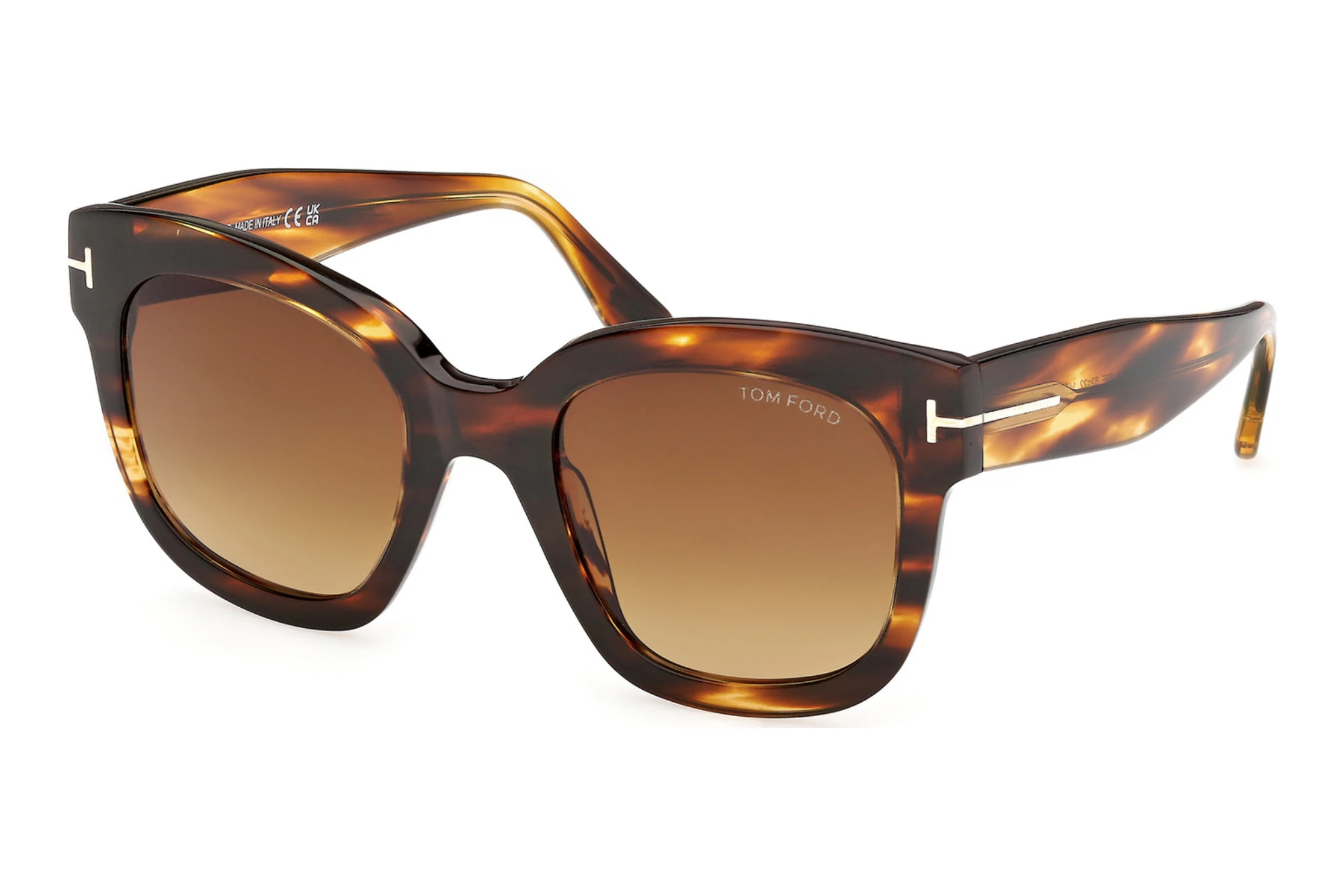 Tom Ford FT0613 55F braun verlaufendBunt Havanna Tom Ford FT0613 55F braun verlaufendBunt Havanna
