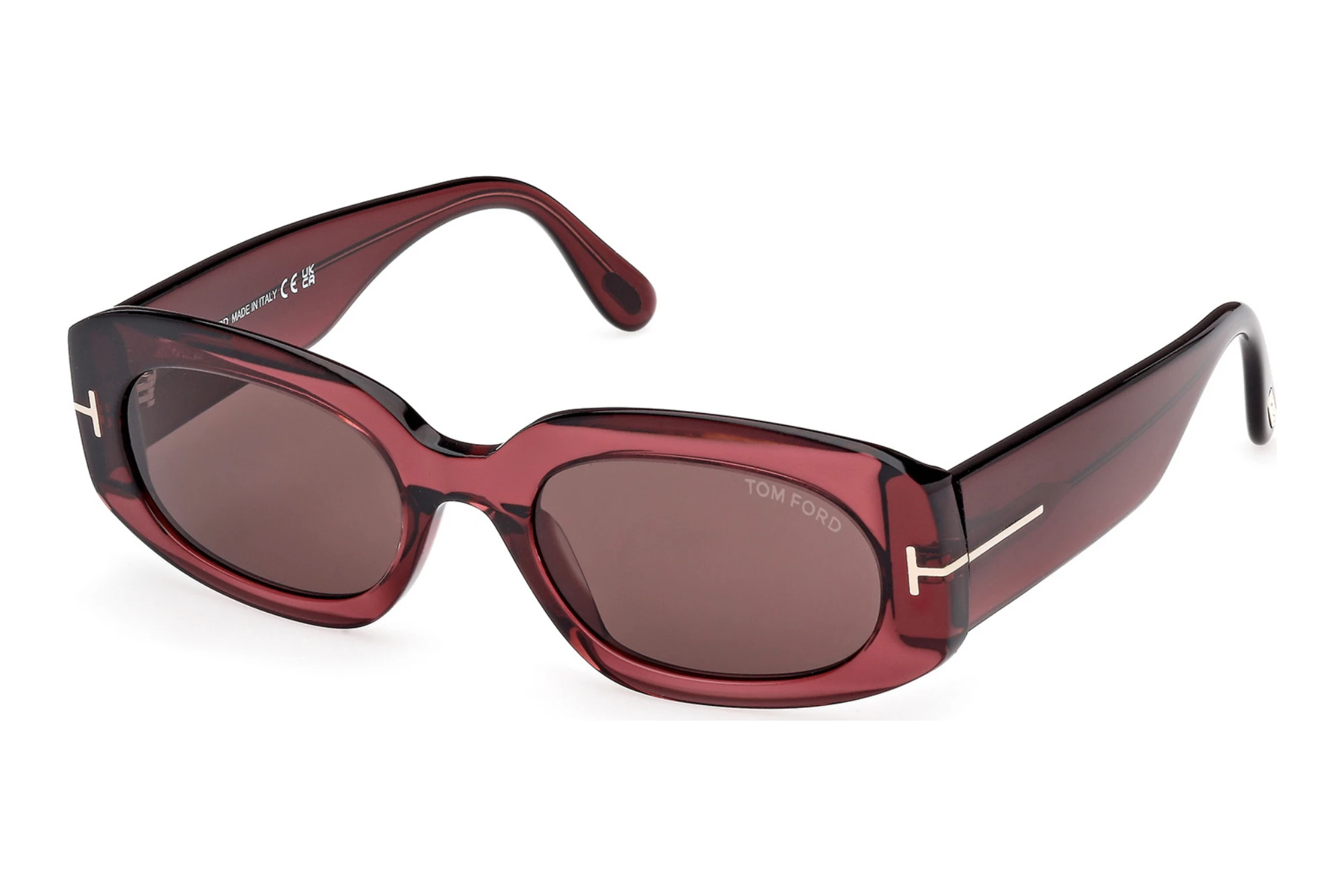 Tom Ford FT1187 69E braunBordeaux Glänzend Tom Ford FT1187 69E braunBordeaux Glänzend