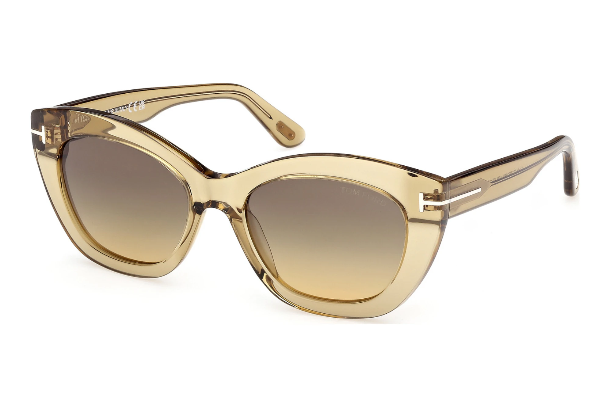Tom Ford FT1285 45B grau verlaufendGlänzend Hellbraun Tom Ford FT1285 45B grau verlaufendGlänzend Hellbraun