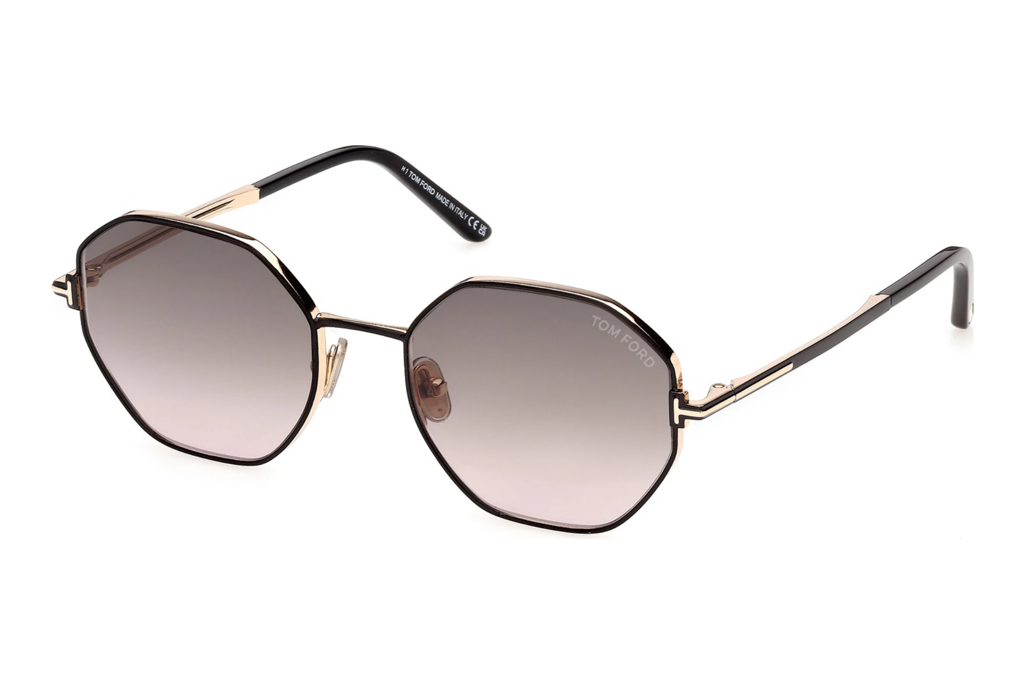 Tom Ford FT1421 01B grau verlaufendGlänzend Schwarz Tom Ford FT1421 01B grau verlaufendGlänzend Schwarz