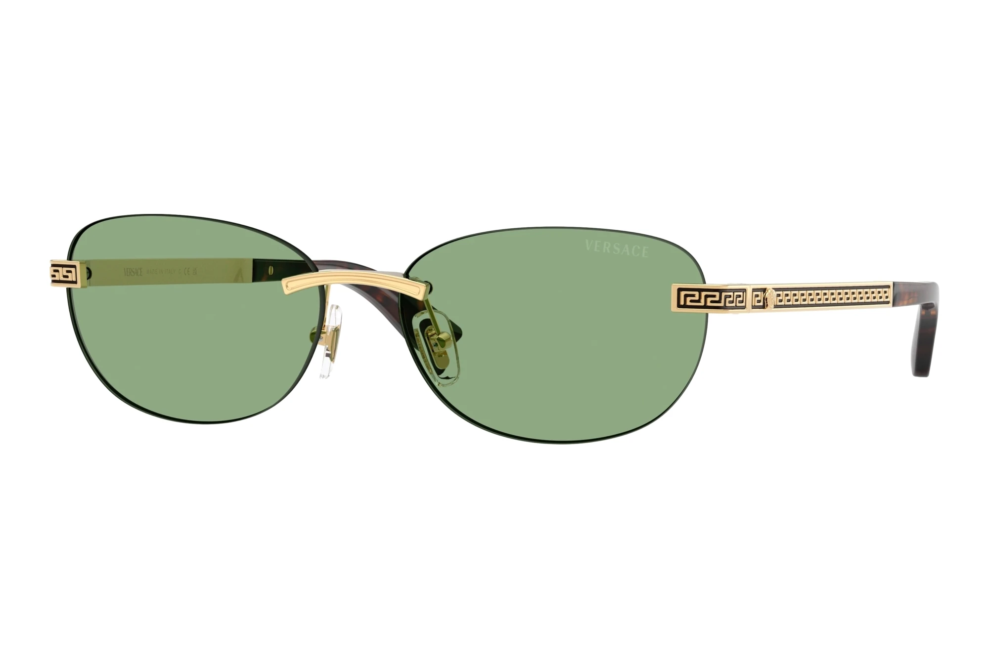 Versace VE2307 152382 GreenGold Versace Versace VE2307 152382 GreenGold Versace