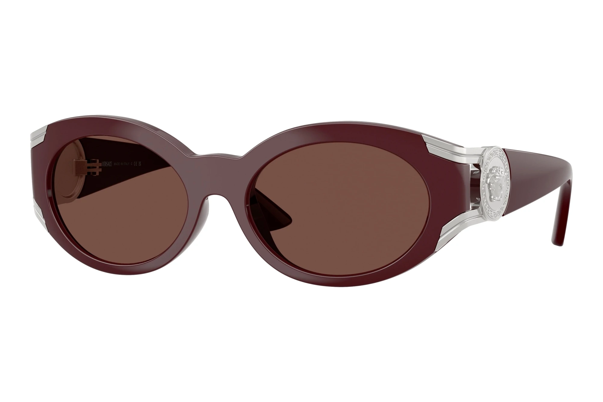 Versace VE4503U 55348D Black ChocolateDark Red Versace VE4503U 55348D Black ChocolateDark Red