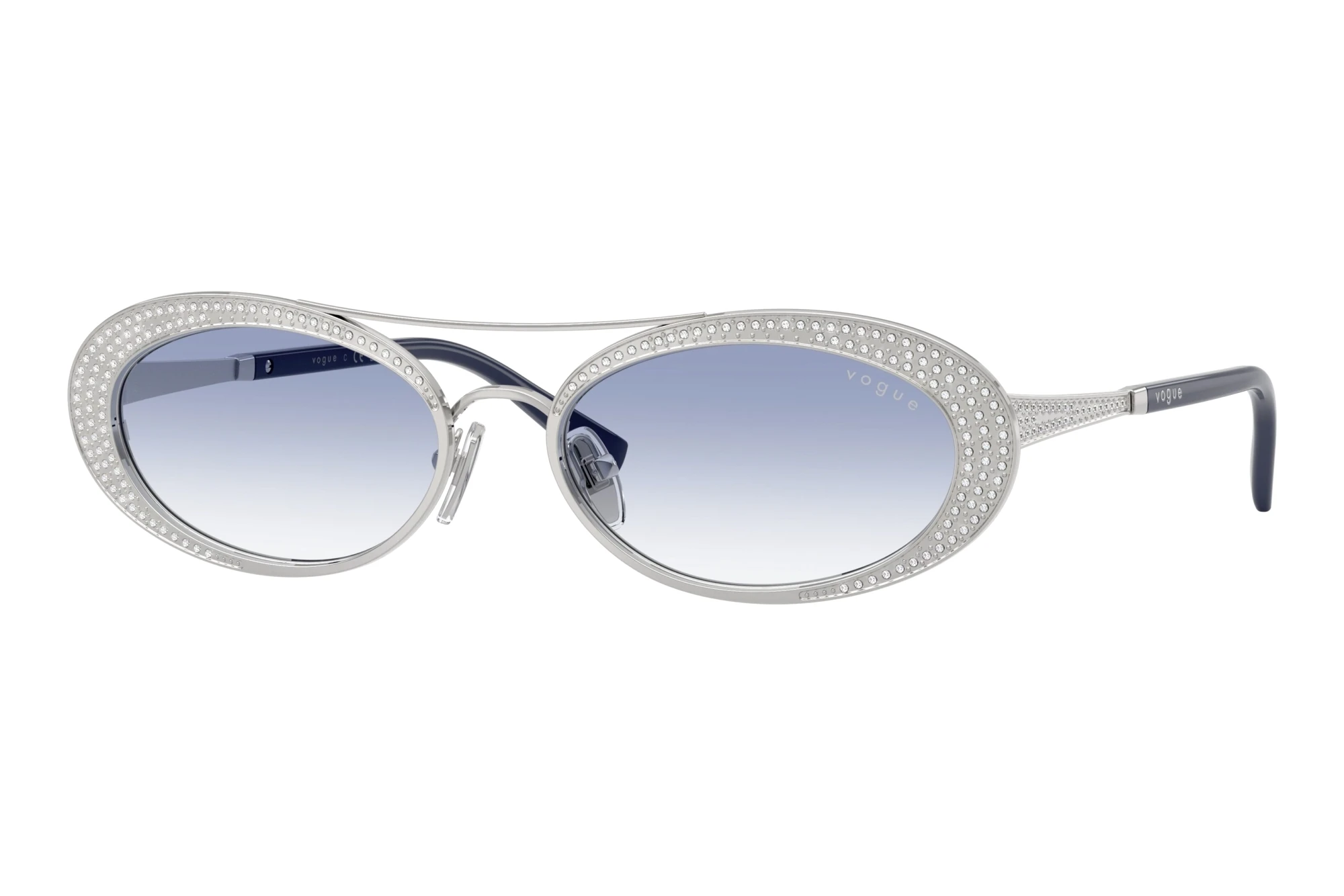 Vogue Eyewear VO4348SB 323/19 Clear Gradient BlueSilver Vogue Eyewear VO4348SB 323/19 Clear Gradient BlueSilver