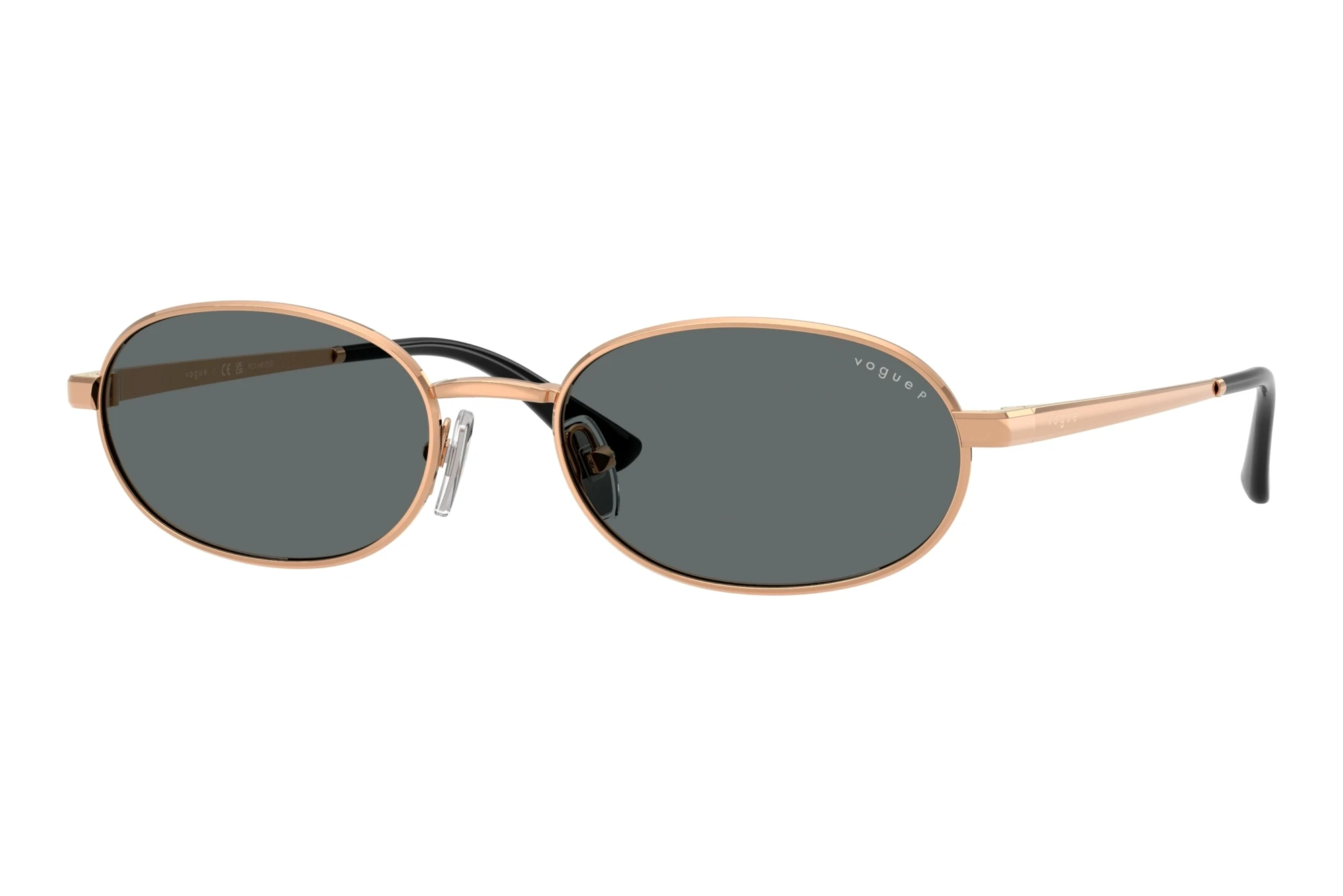 Vogue Eyewear VO4353S 515281 Dark Grey PolarizedRose Gold Vogue Eyewear VO4353S 515281 Dark Grey PolarizedRose Gold