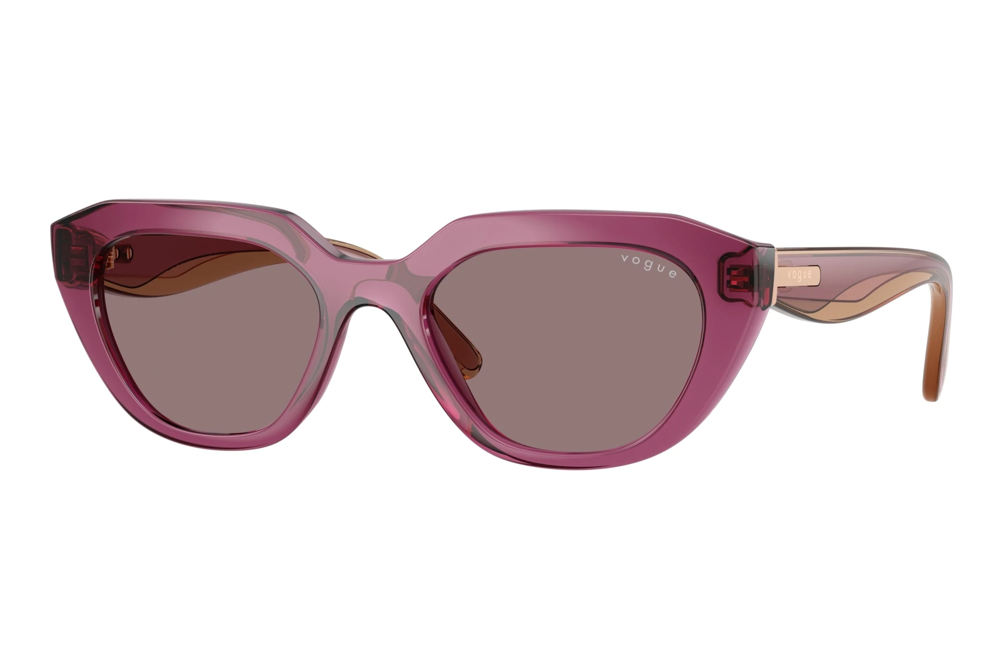 Vogue Eyewear VO5711S 32277N Dark PurpleTransparent Purple Vogue Eyewear VO5711S 32277N Dark PurpleTransparent Purple