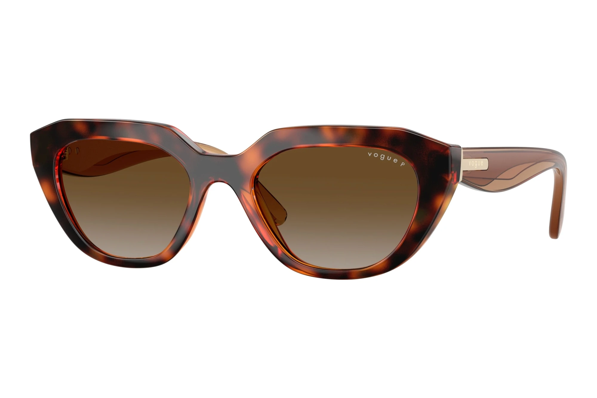 Vogue Eyewear VO5711S W656T5 Brown PolarizedDark Havana Vogue Eyewear VO5711S W656T5 Brown PolarizedDark Havana