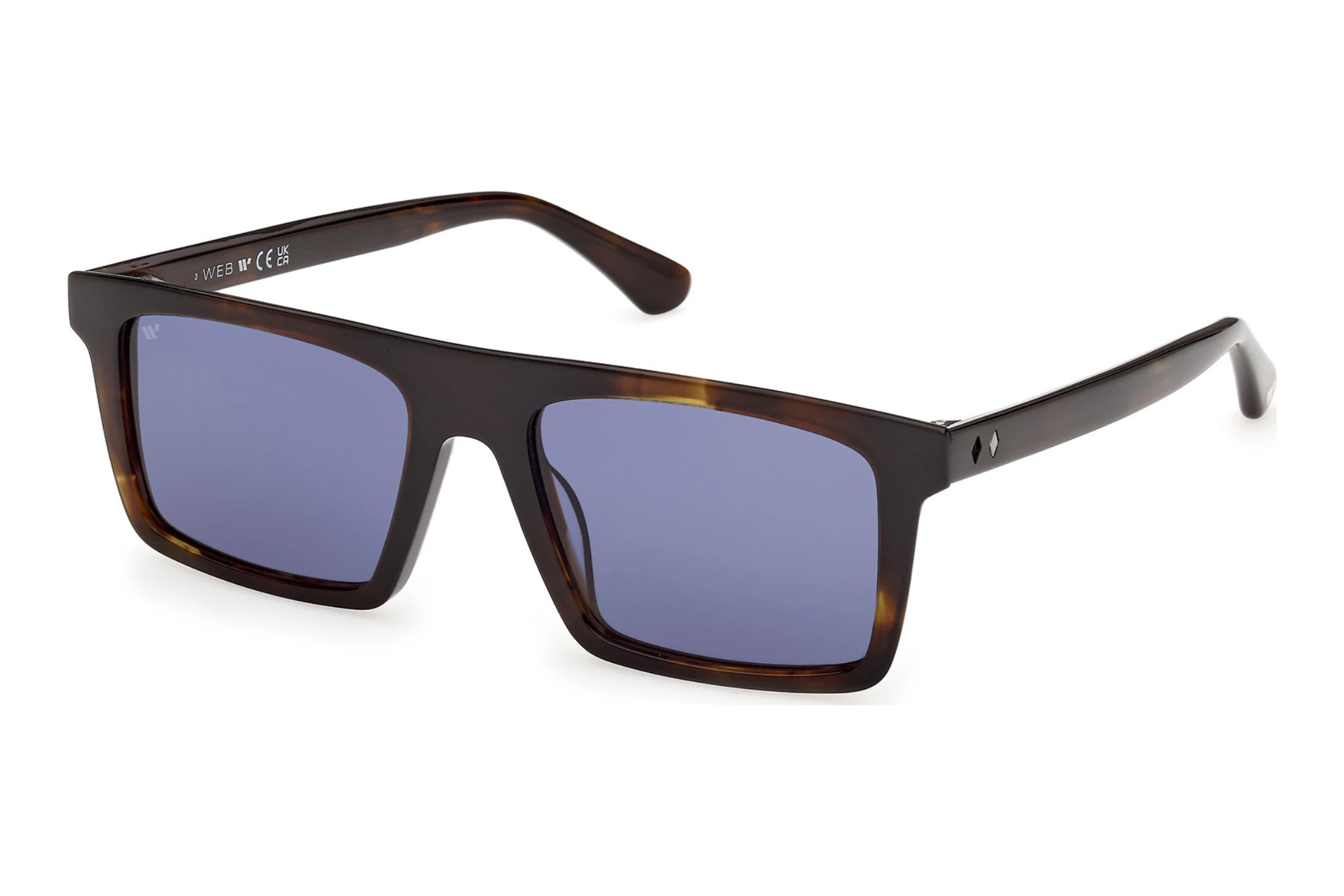 Web Eyewear WE0397 52V blauDunkel Havanna Web Eyewear WE0397 52V blauDunkel Havanna