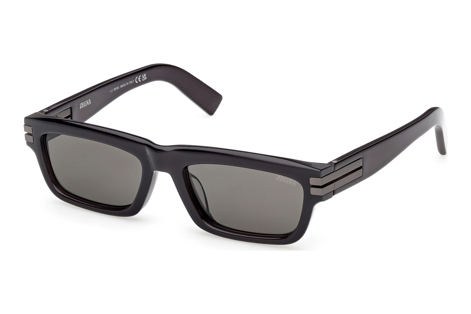 Zegna EZ0282 20D grau polarisierendGlänzend Grau Zegna EZ0282 20D grau polarisierendGlänzend Grau