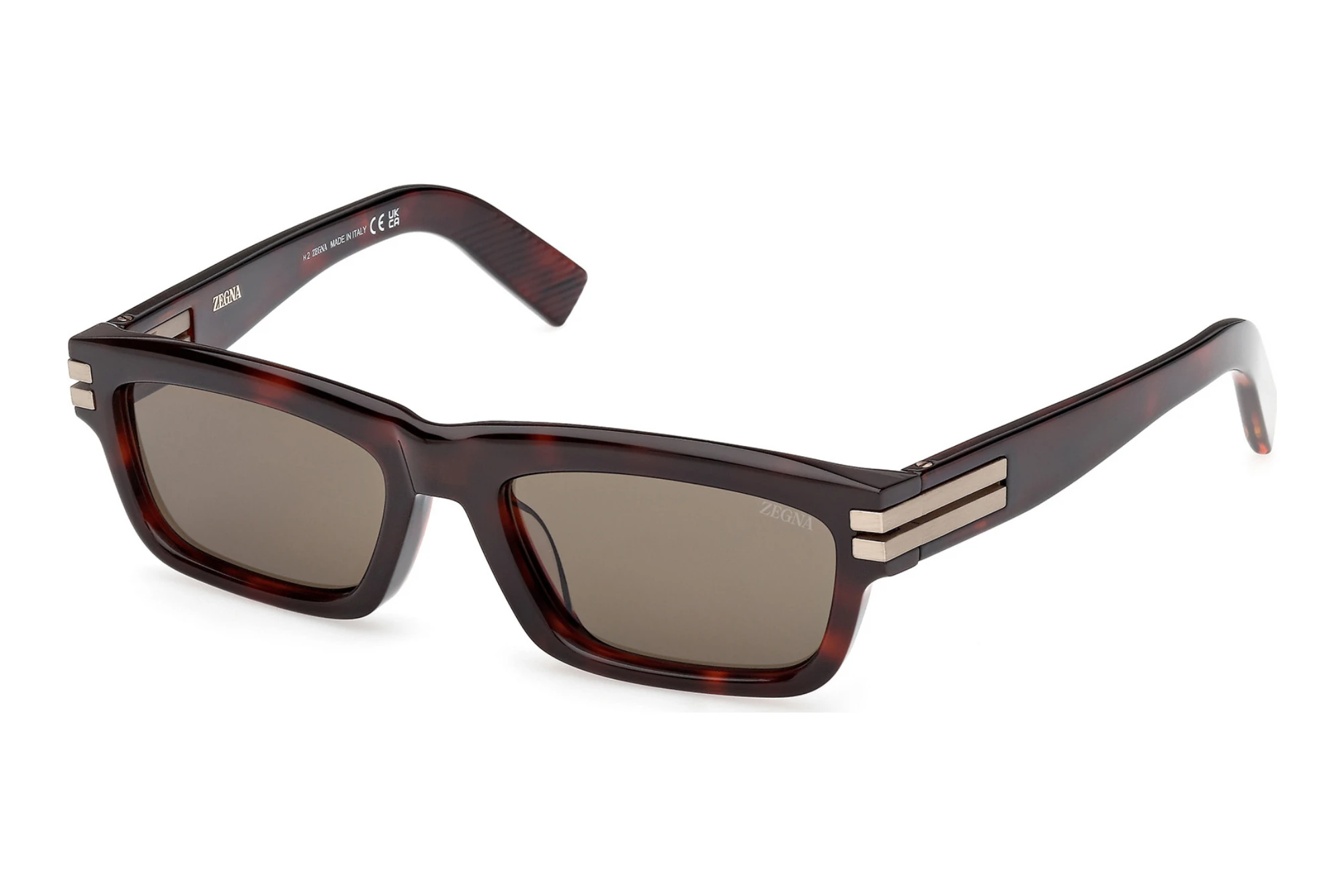 Zegna EZ0282 54N grünRot Havanna Zegna EZ0282 54N grünRot Havanna