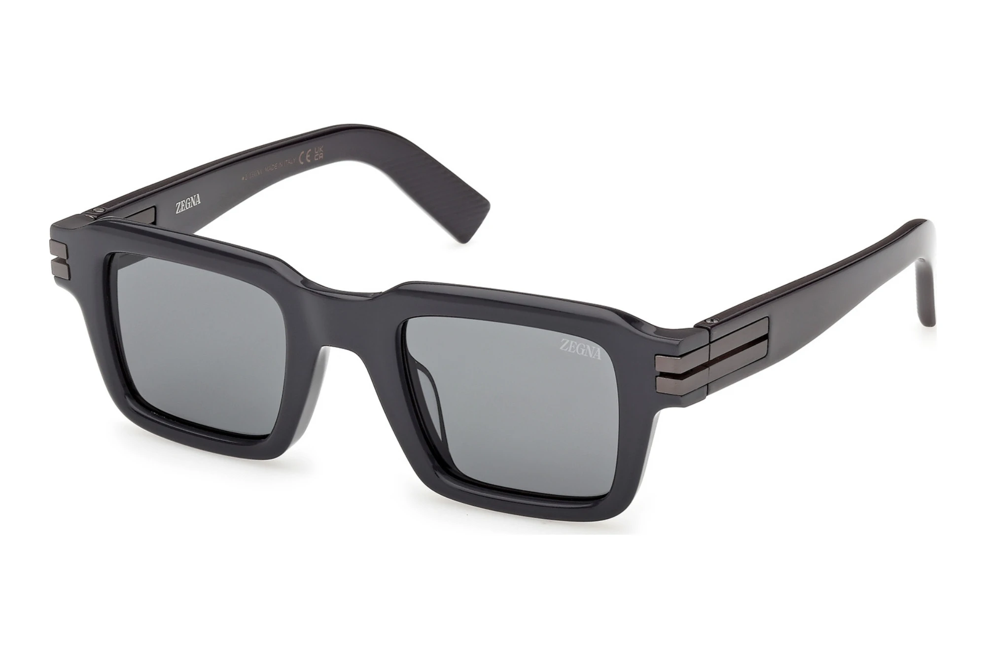 Zegna EZ0283 20A grauGlänzend Grau Zegna EZ0283 20A grauGlänzend Grau