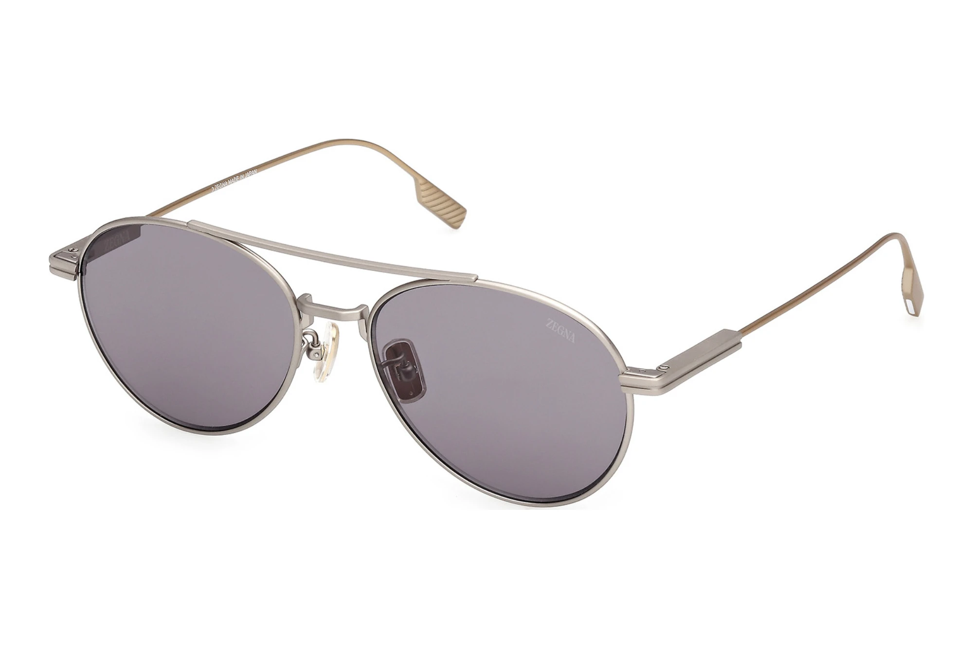 Zegna EZ0288 17A grauMatt Palladium Zegna EZ0288 17A grauMatt Palladium