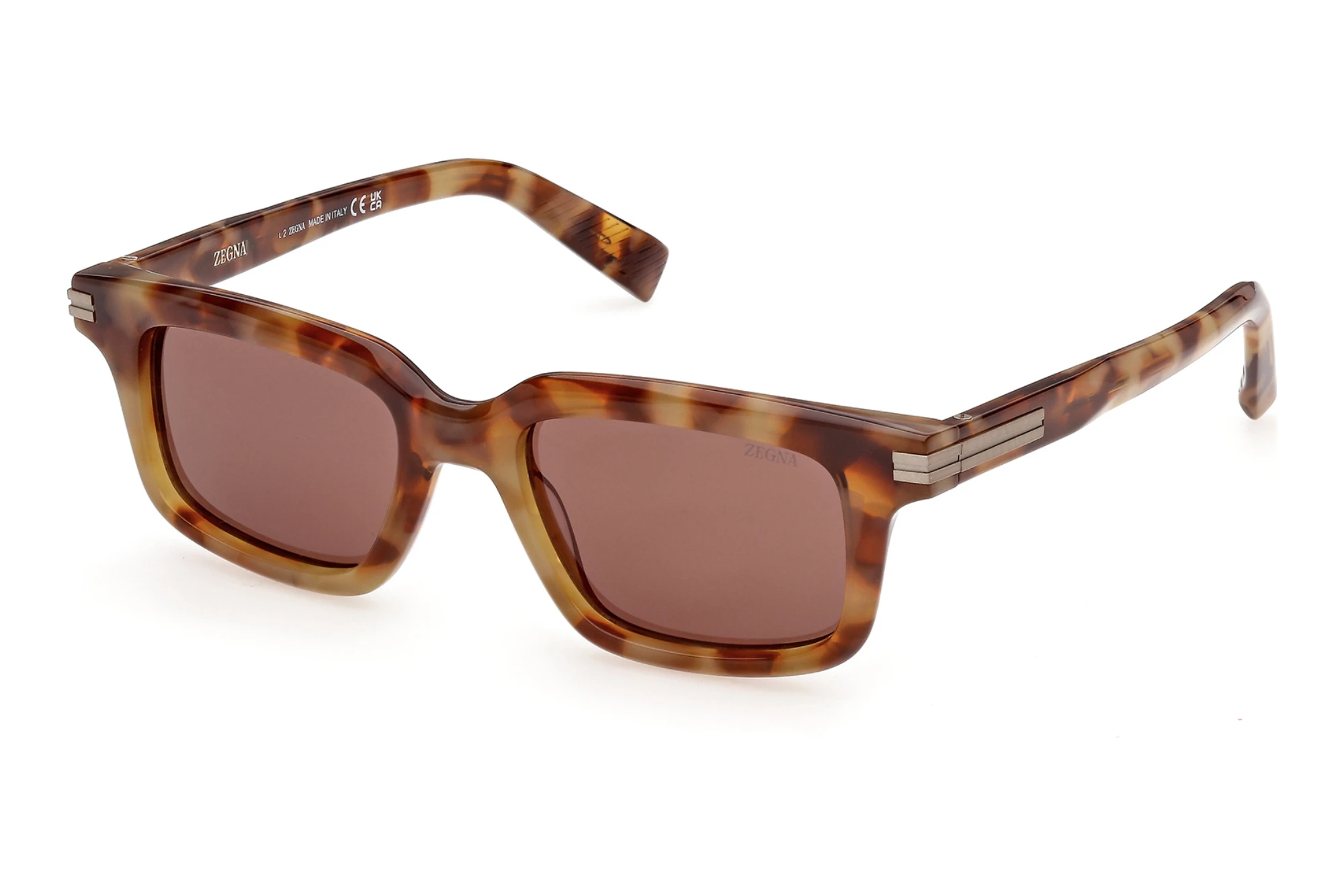 Zegna EZ0312 55E braunBunt Havanna Zegna EZ0312 55E braunBunt Havanna
