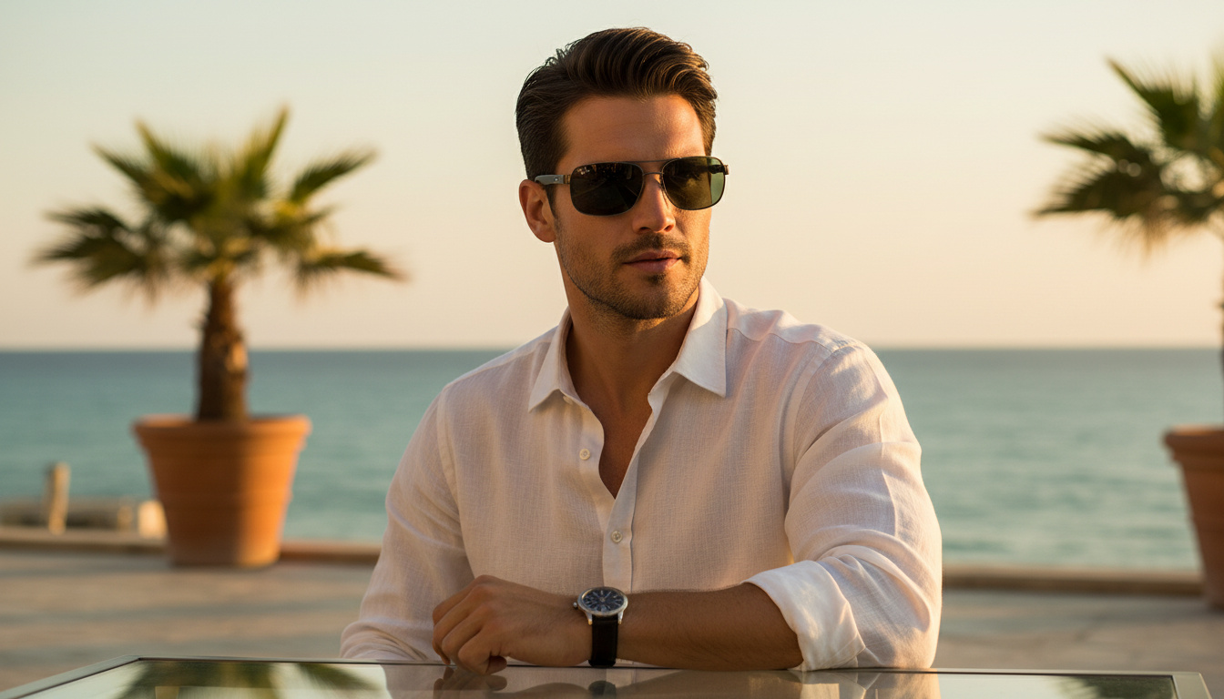 Front view Ray-Ban RB3445 (RB3445 - 004)