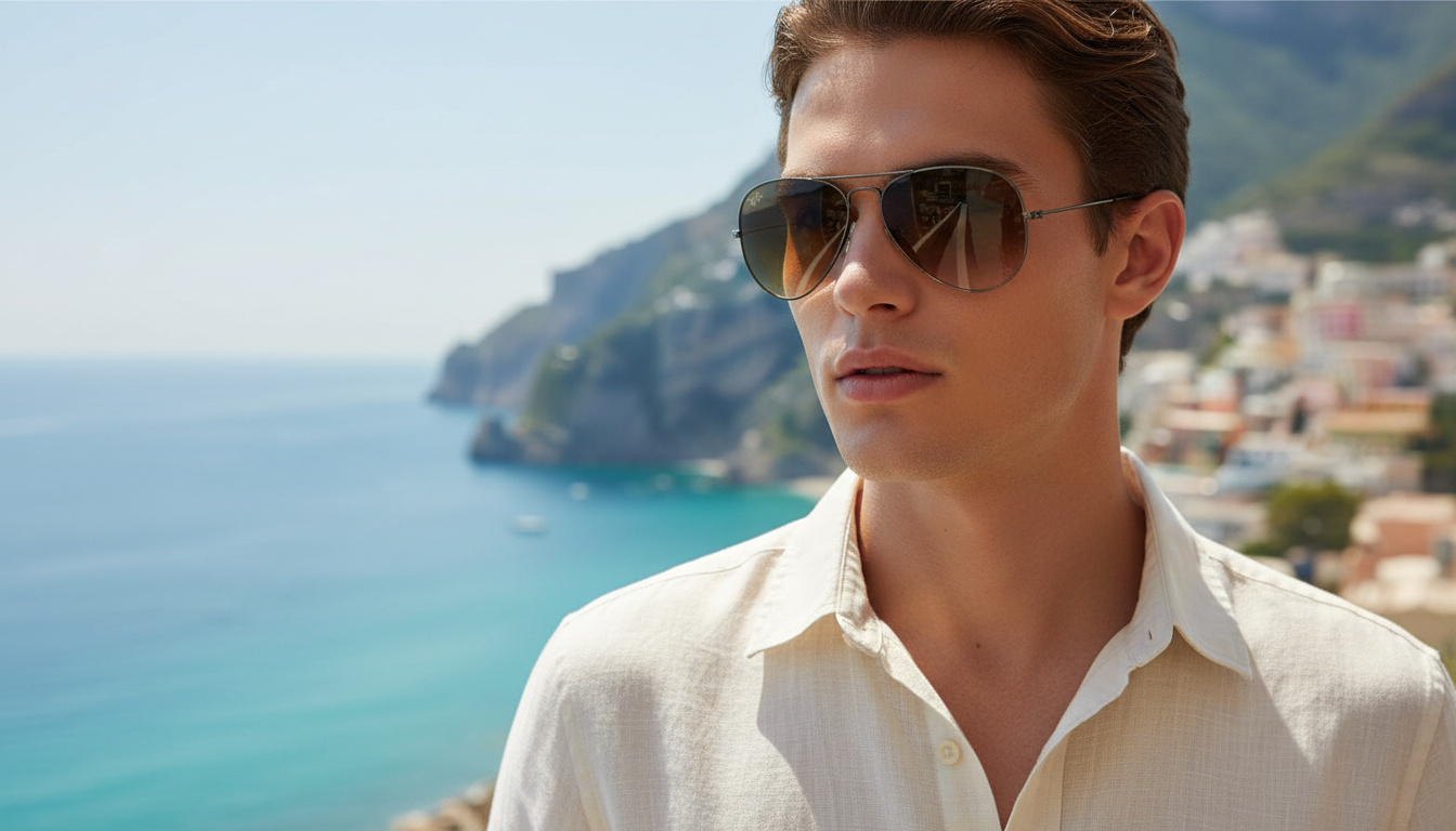 Front view Ray-Ban AVIATOR LARGE METAL (RB3025 - 004/51)