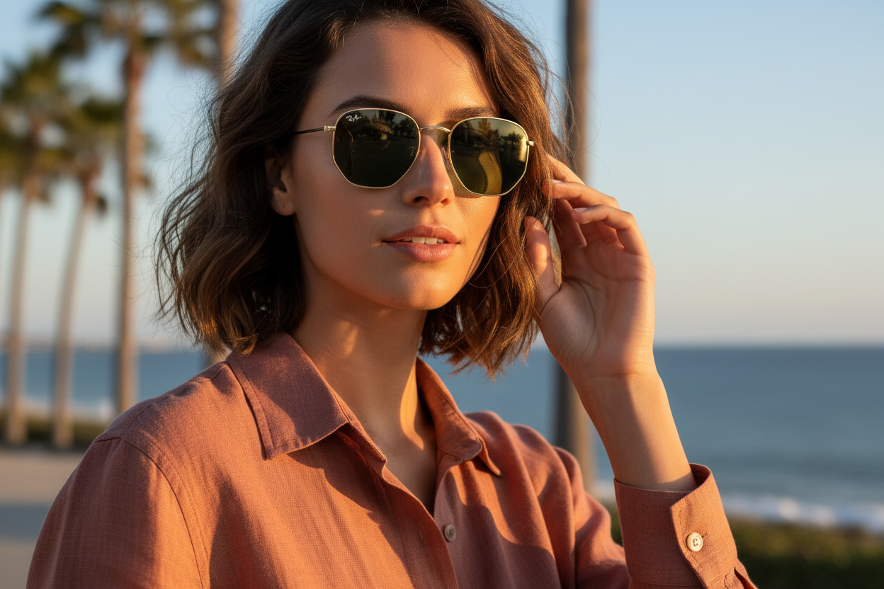 Front view Ray-Ban HEXAGONAL (RB3548 - 919631)