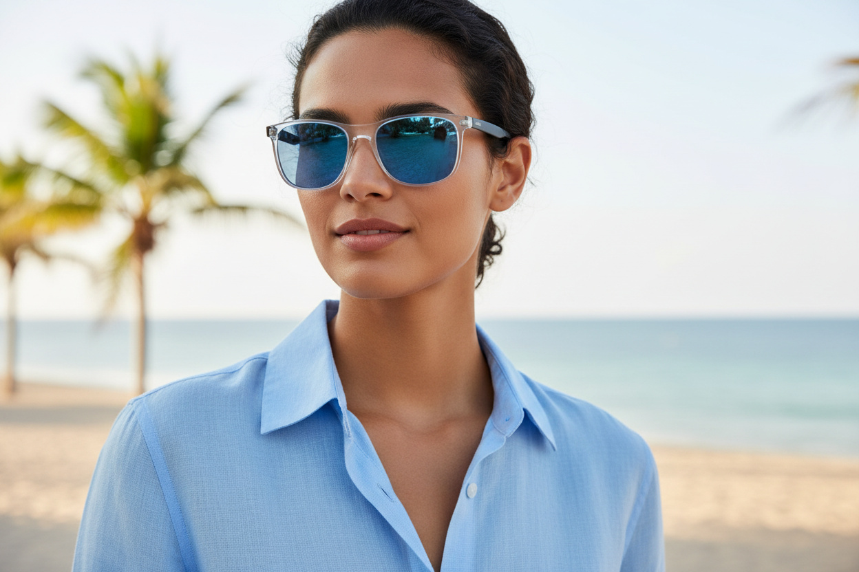 Front view Lacoste L882S (414)
