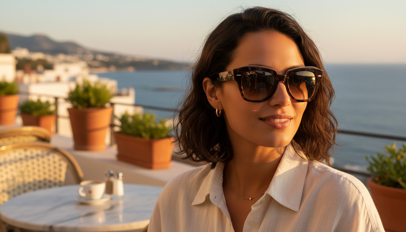 Front view Ray-Ban STATE STREET (RB2186 - 1324BG)