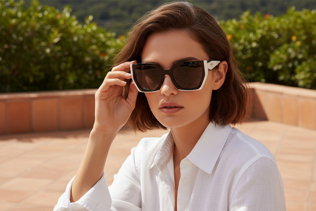Front view Prada PR 15WS (09Q5S0)