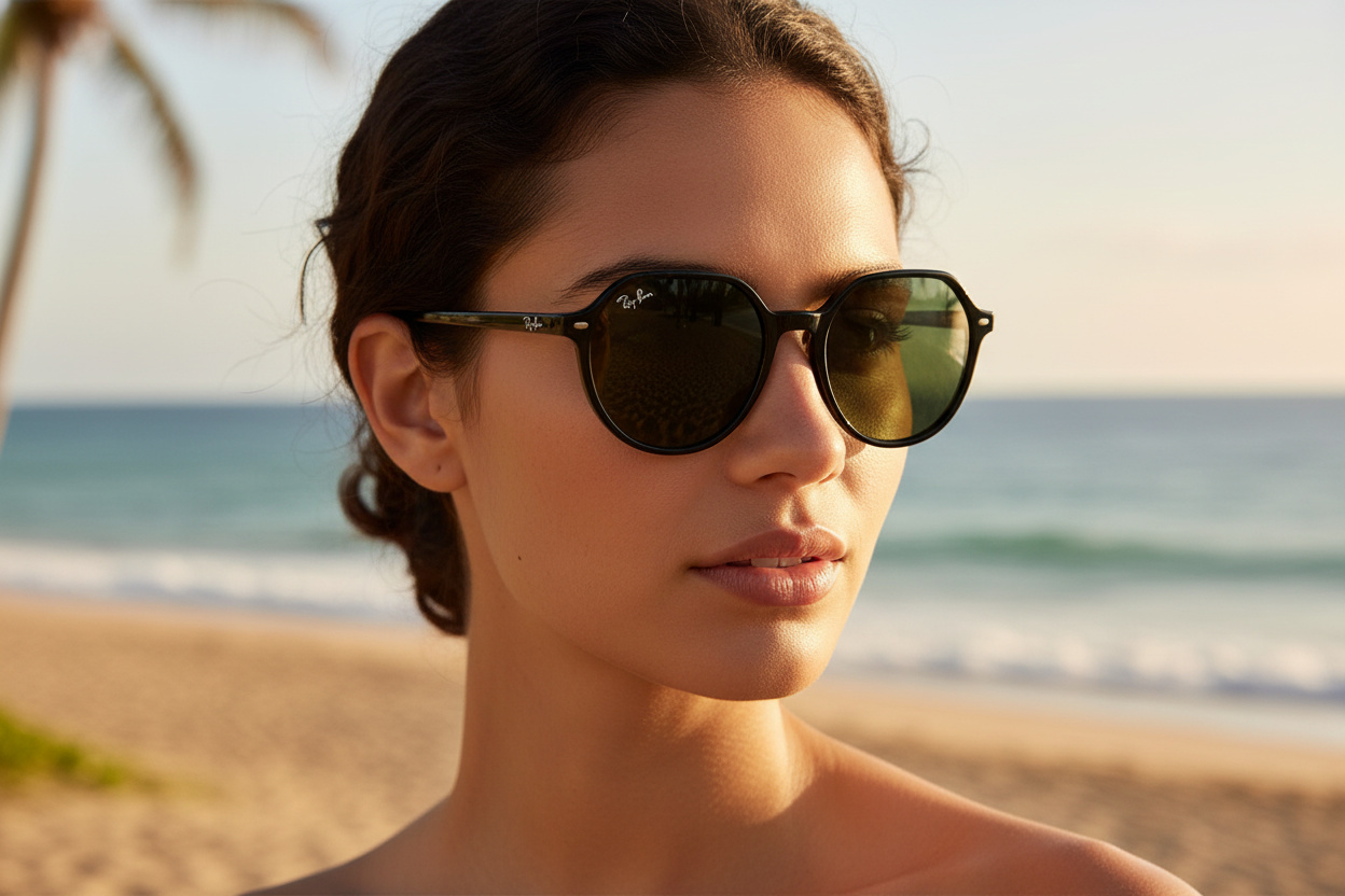 Front view Ray-Ban THALIA (RB2195 - 901/31)