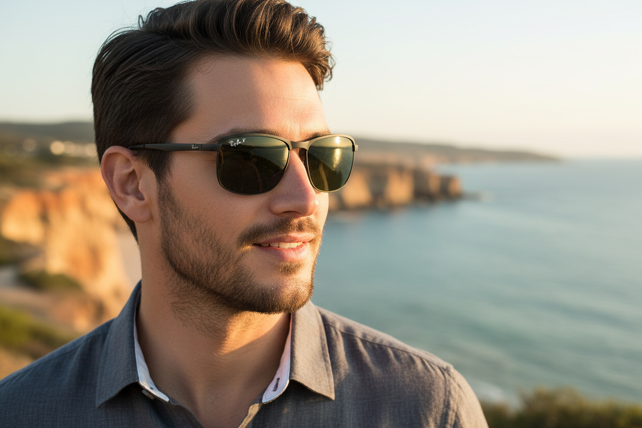 Front view Ray-Ban RB3671CH (186/K8)