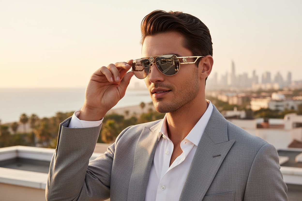 Front view Versace VE2225 (12526G)