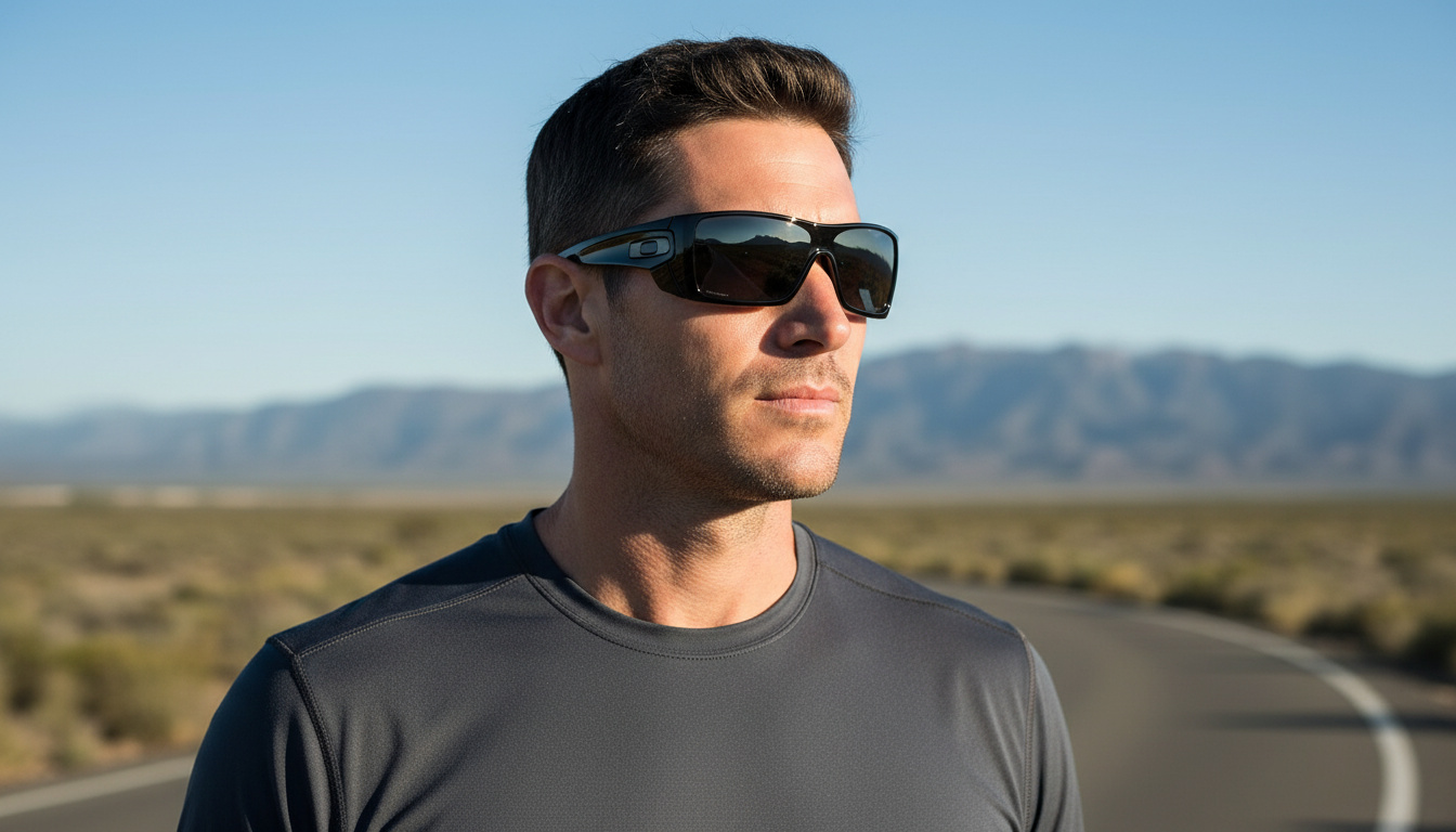 Front view Oakley BATWOLF (OO9101 - 910168)