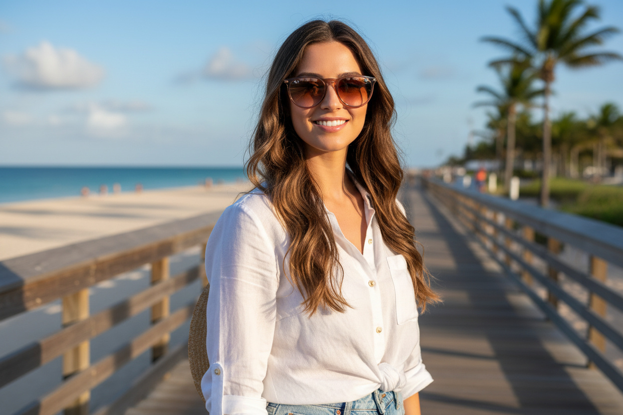 Front view Ray-Ban ERIKA (RB4171 - 659013)