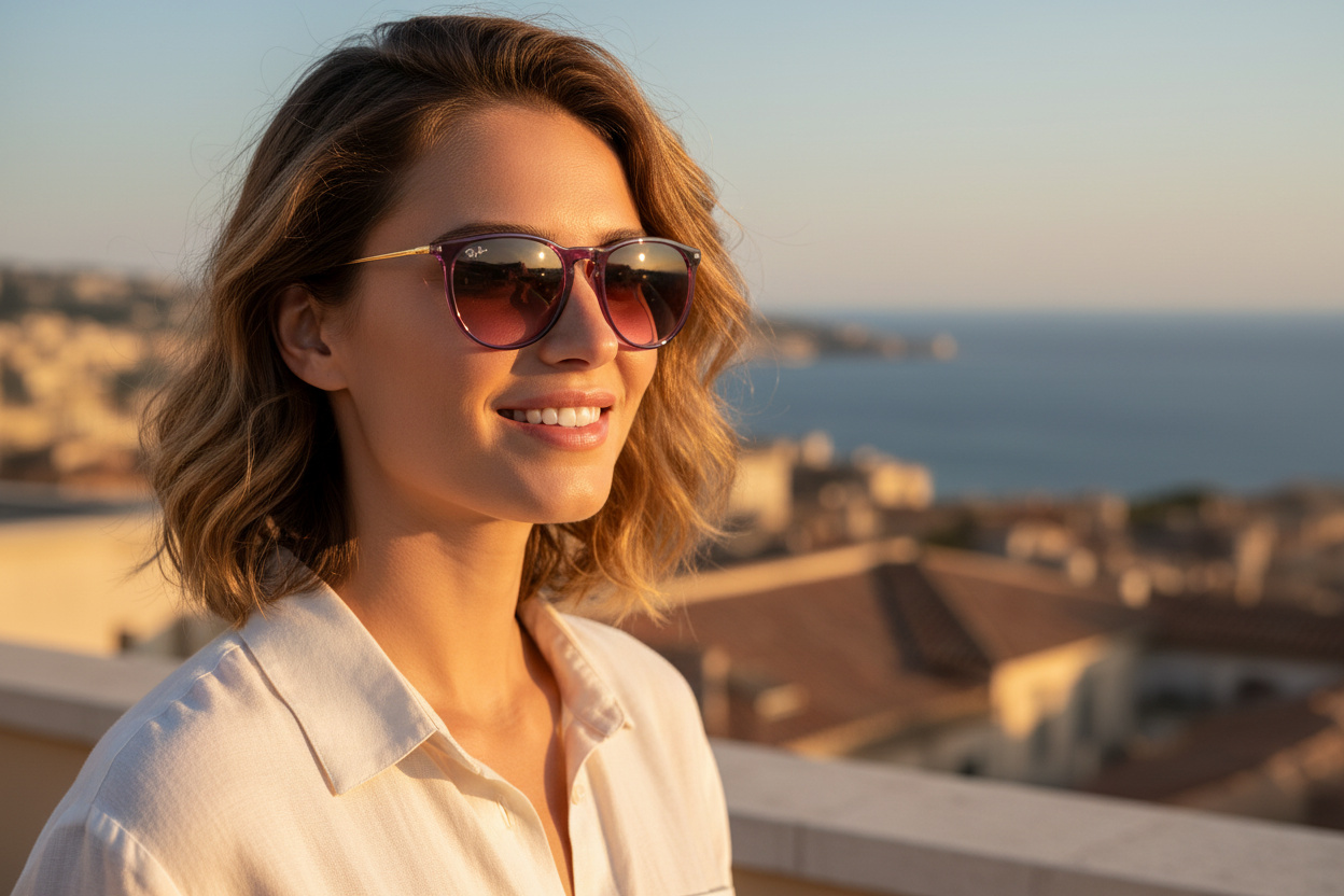 Front view Ray-Ban ERIKA (RB4171 - 659114)