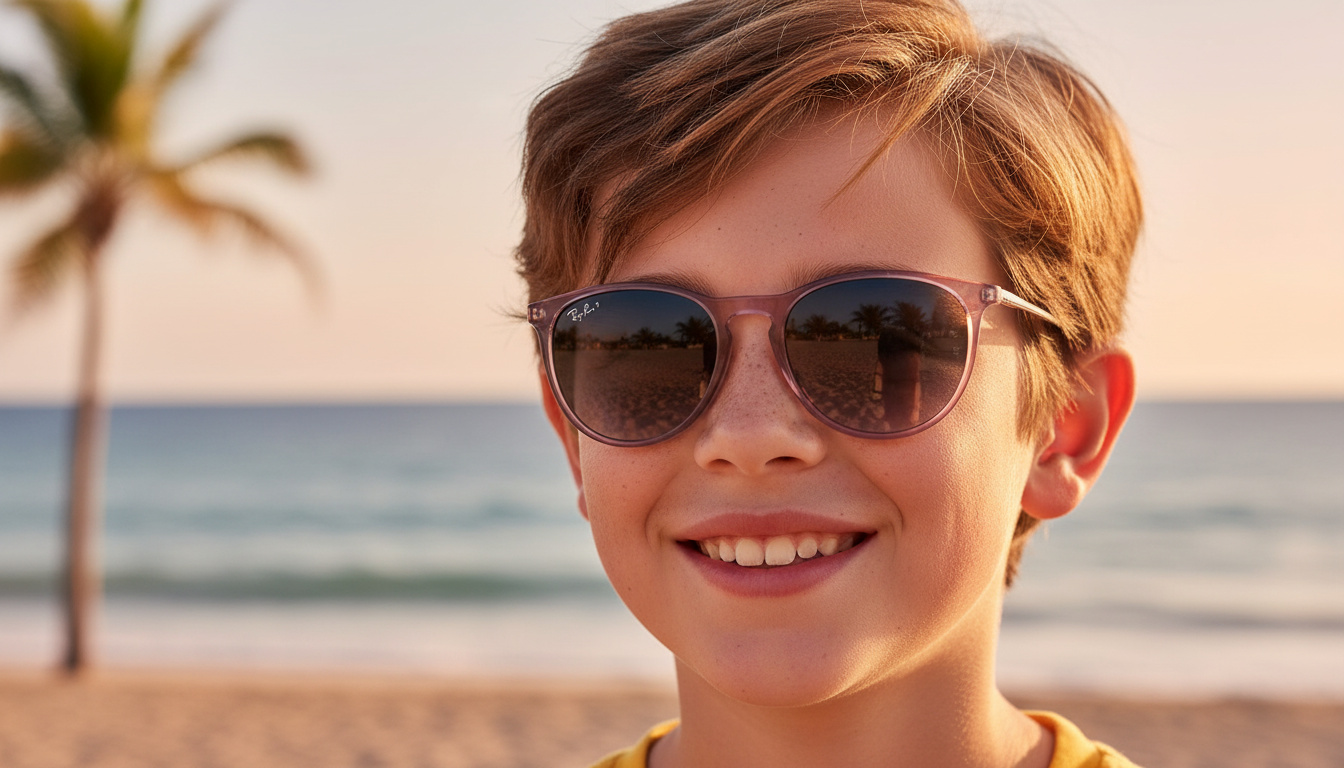 Front view Ray-Ban Kids JUNIOR ERIKA (RJ9060S - 71078G)