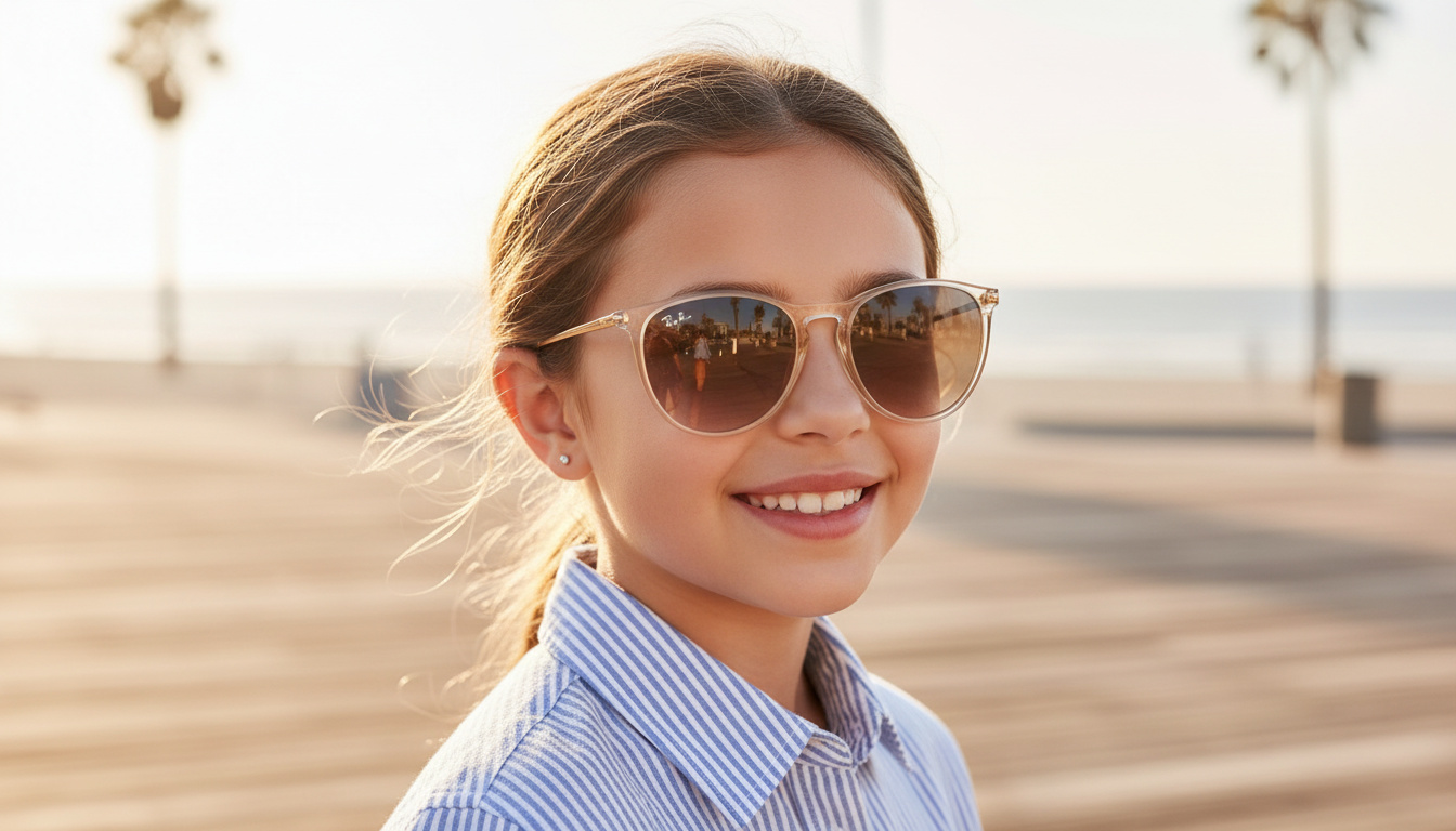 Front view Ray-Ban Kids JUNIOR ERIKA (RJ9060S - 710813)