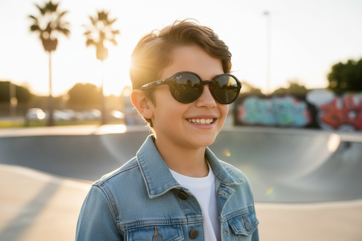 Front view Ray-Ban Kids RJ9075S (710071)