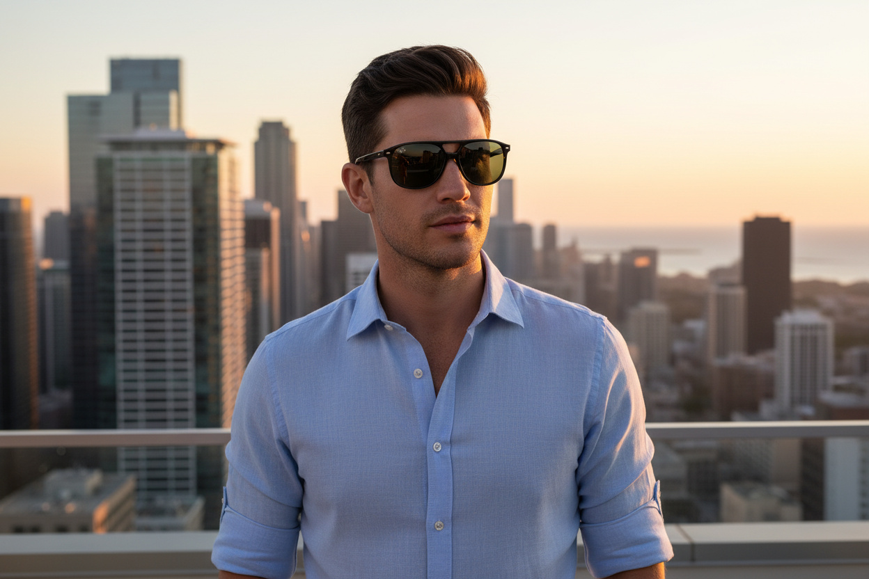 Front view Ray-Ban BILL (RB2198 - 901/31)