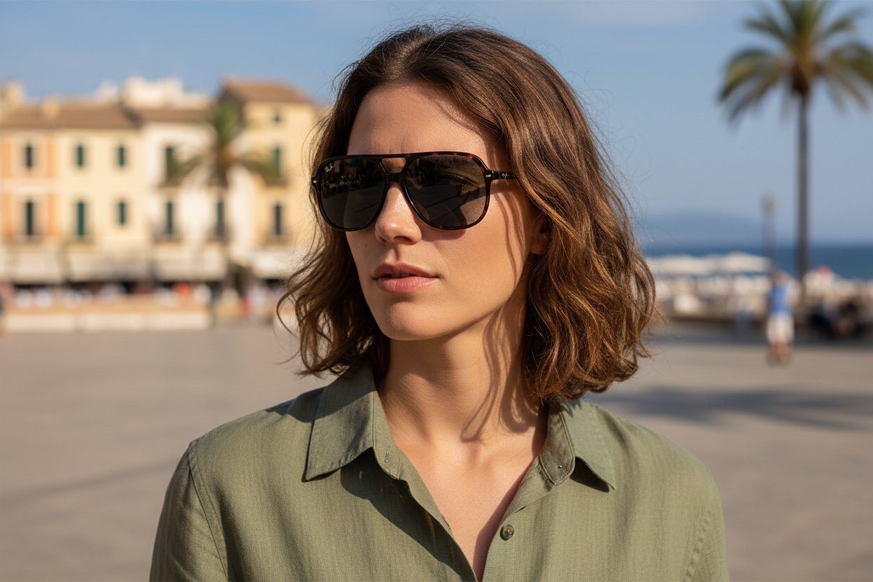 Front view Ray-Ban BILL (RB2198 - 902/R5)