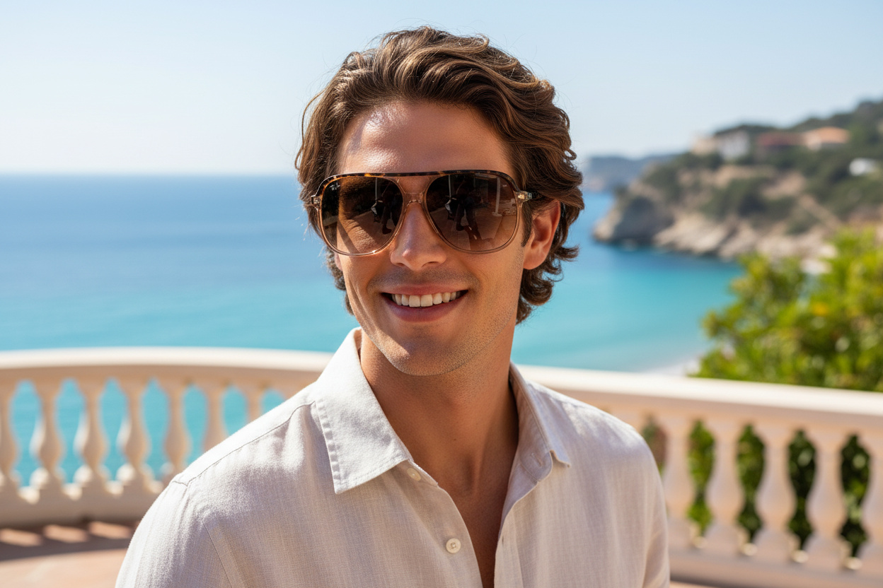 Front view Ray-Ban BILL (RB2198 - 129251)