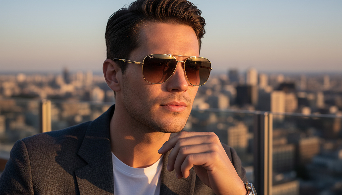 Front view Ray-Ban RB3683 (001/51)