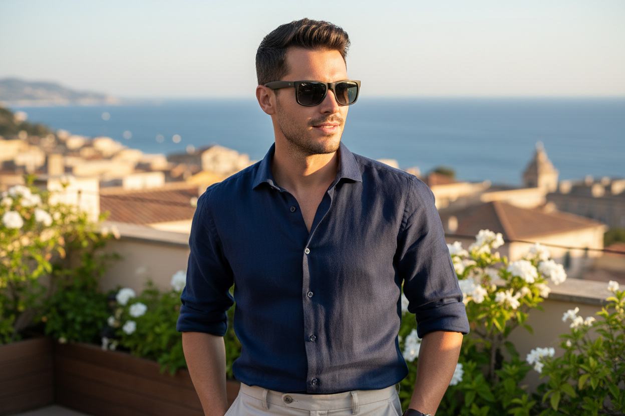 Front view Ray-Ban JUSTIN (RB4165 - 601/8G)