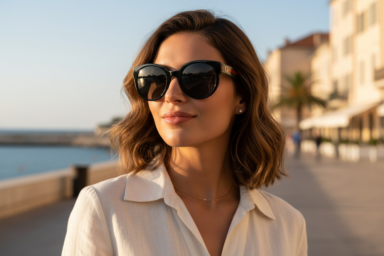 Front view Gucci GG0035SN (002)