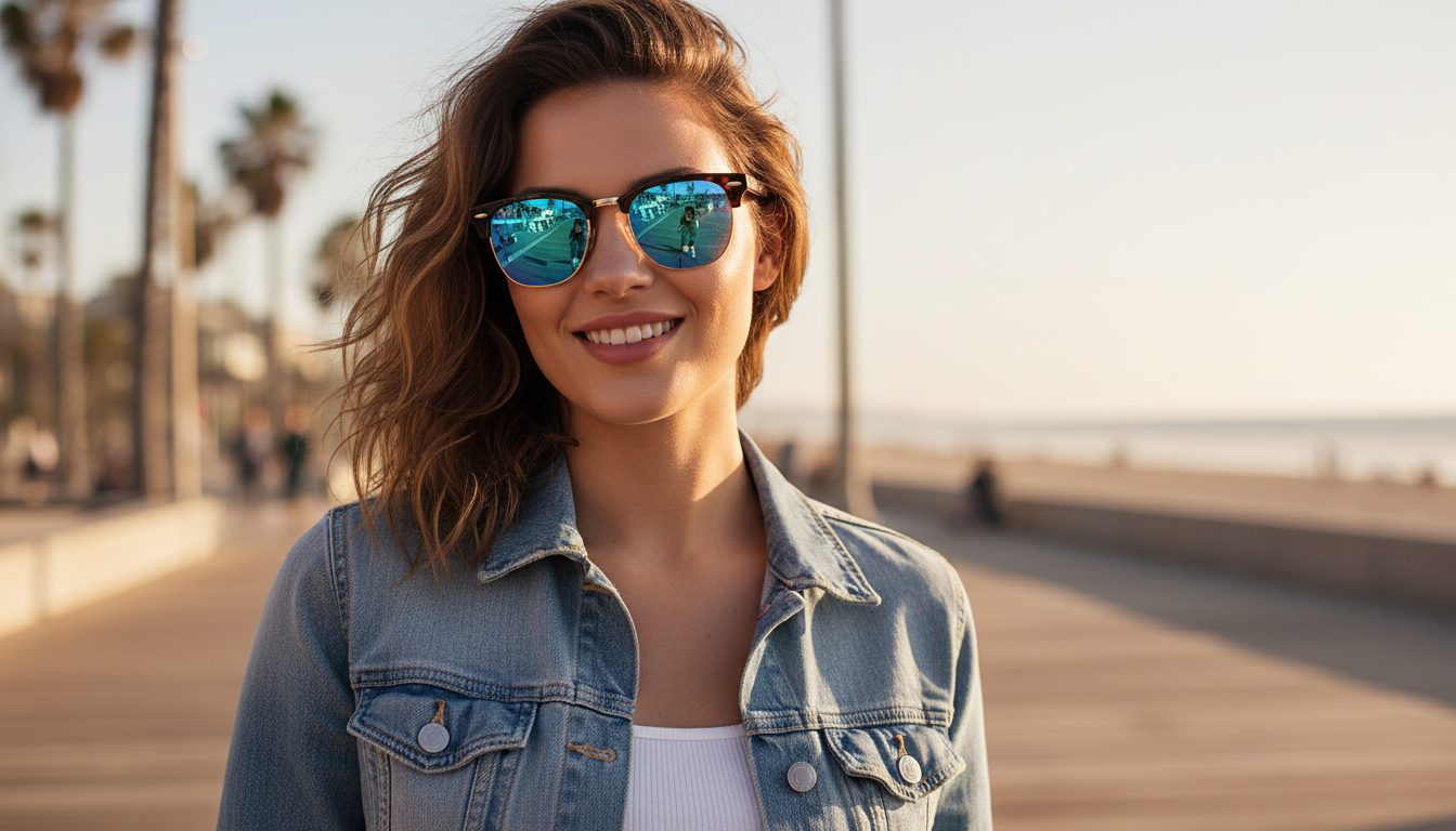 Front view Ray-Ban CLUBMASTER (RB3016 - 114517)