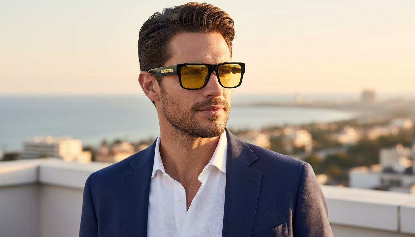 Front view Burberry KNIGHT (BE4358 - 300185)