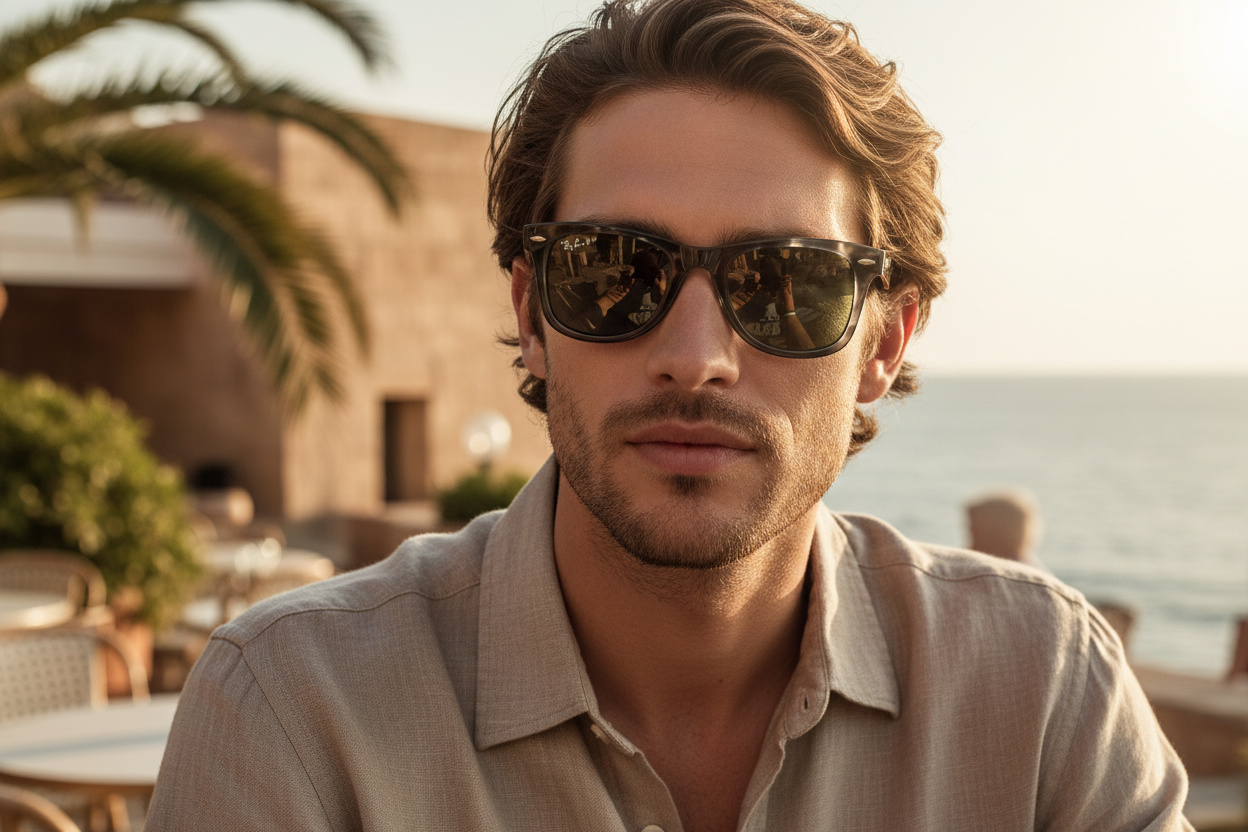 Front view Ray-Ban WAYFARER (RB2140 - 1333G6)