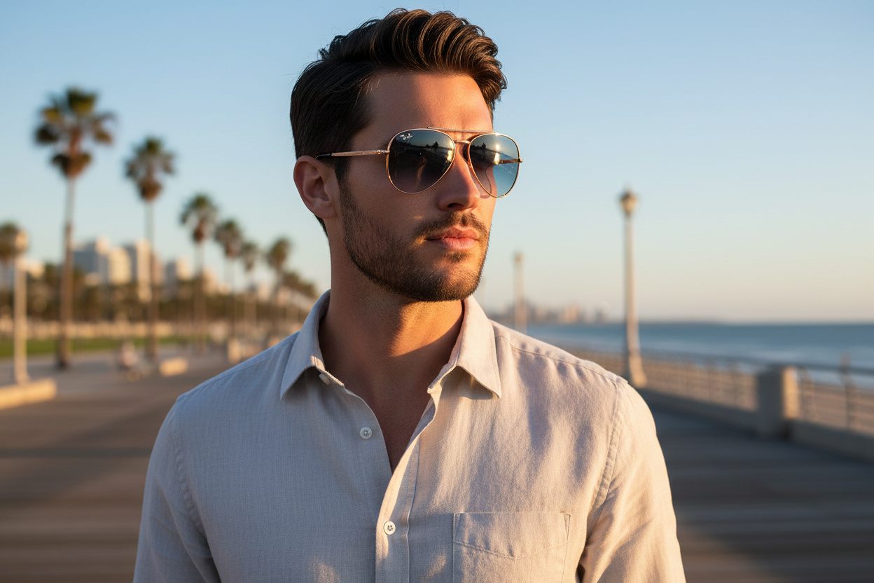 Front view Ray-Ban NEW AVIATOR (RB3625 - 92023F)