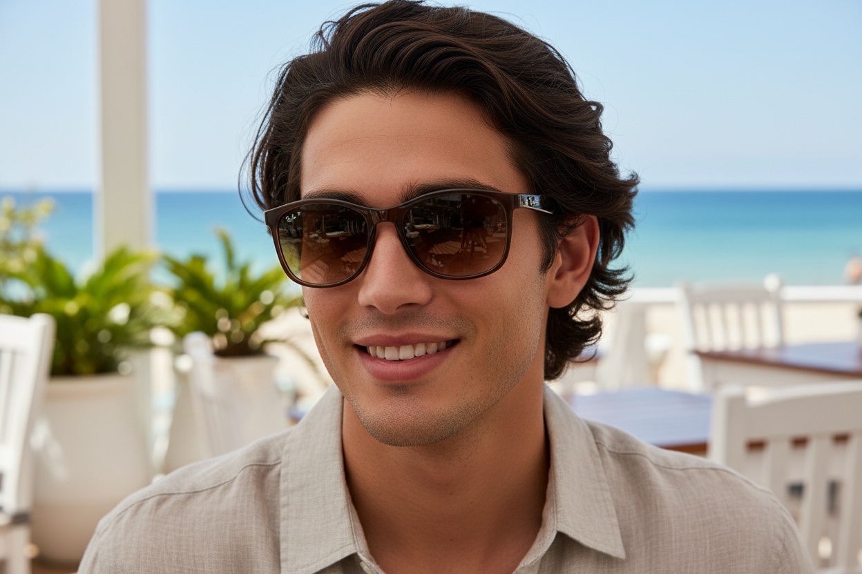 Front view Ray-Ban RB4374 (6600M2)