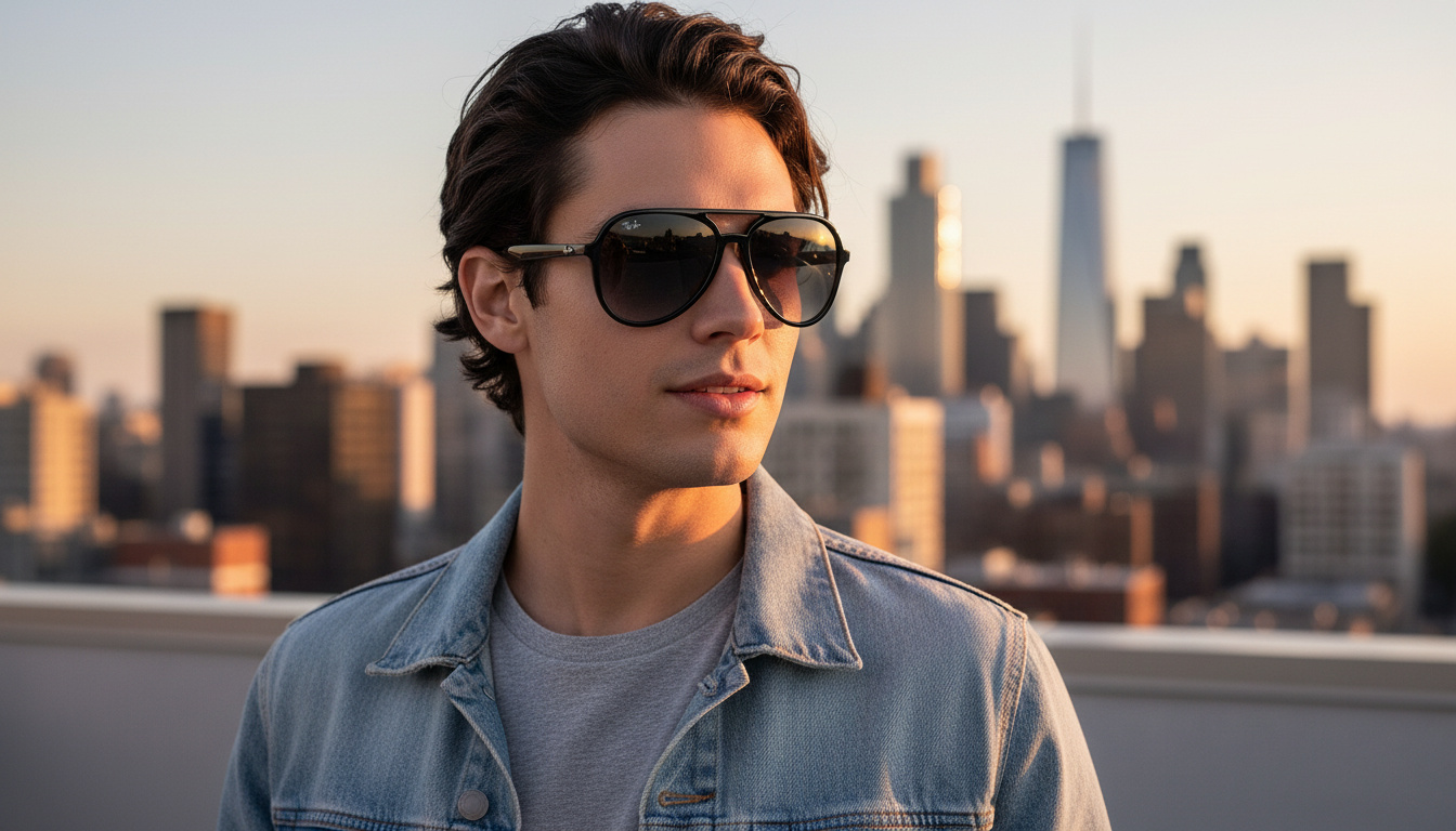 Front view Ray-Ban RB4376 (601/8G)