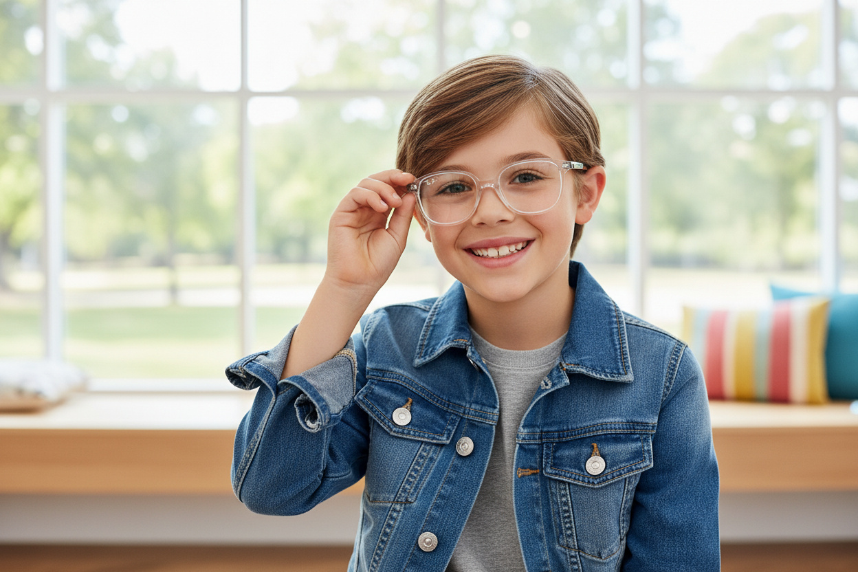 Front view Ray-Ban Kids JUNIOR LEONARD (RY9093V - 3541)